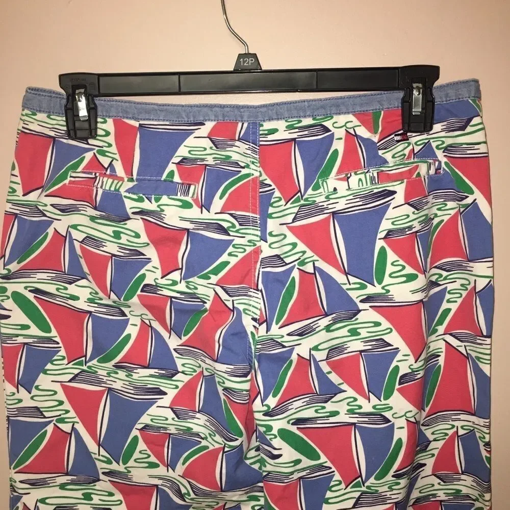 Tommy Hilfiger cropped nautical pants size 12